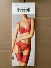 Wolford Stretch Lace Stocking Belt Brand New 