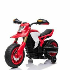 Motocicletta  motocross  elettrica enduro per bambini con faro a led