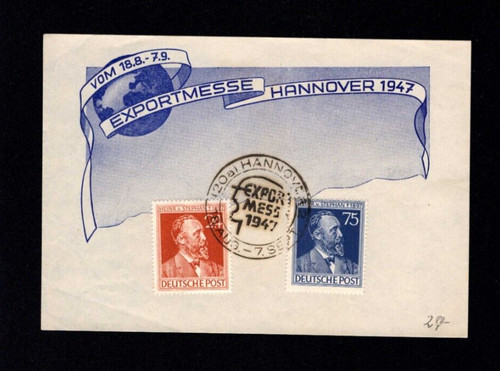 Everything. Bes. 1947 - Export Hannover Fair, Supplement (J300)
