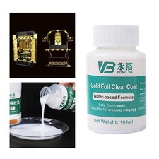 100ml Gilding Glue Gold Leaf Foil Gold Foil Glue for Arts Use Home Decors