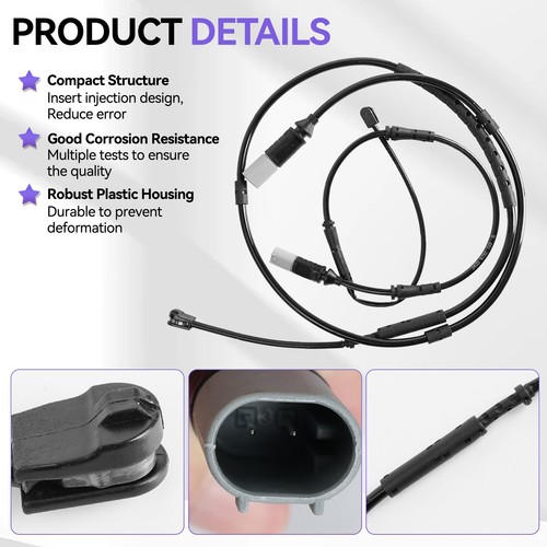 Set of 2PCS Front Rear Brake Pad Wear Sensor For BMW F30 F31 F32 F33 320i 328i - Picture 4 of 7