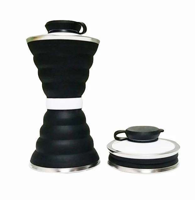 Collapsible Water Bottle & Bento Box Outdoor Combo Pack