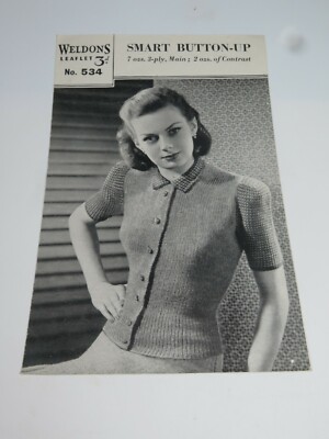 VINTAGE WENDY PATRONS pour Tricot 1960s 1970s 1980s Sélection Veuillez