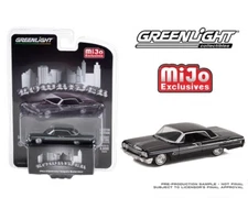 Greenlight 1:64 1964 Chevrolet Impala SS Lowrider Black Diecast Model Car 51462