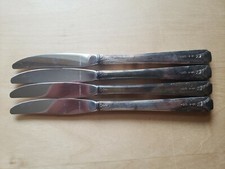 4 ANTIQUE,VINTAGE COLLECTIBLE KNIVES 8.5" HOLLOW HANDLE,2nd PLATE