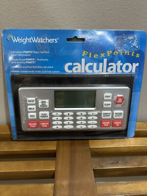 2003 Weight Watchers Points Value Calculator and Tracker w/ Wallet NEW Sealed