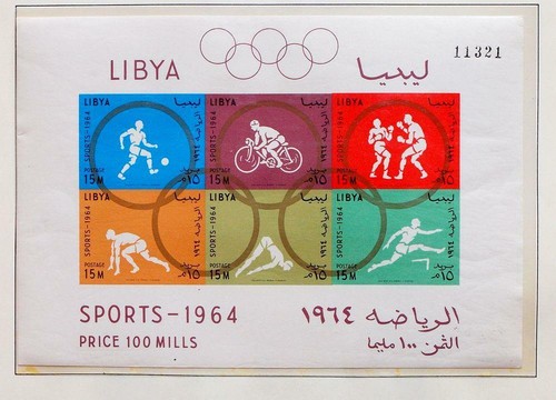 AFRICA 1964 OLIMPIADI, Cpl XF MNH** Set + Foglio, Collezione Francobolli Sport - Foto 6 di 12