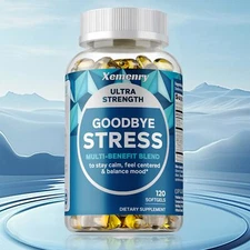 Goodbye Stress - Improved Sleep, Stress Relief, Promotes Relaxation - L-Theanine