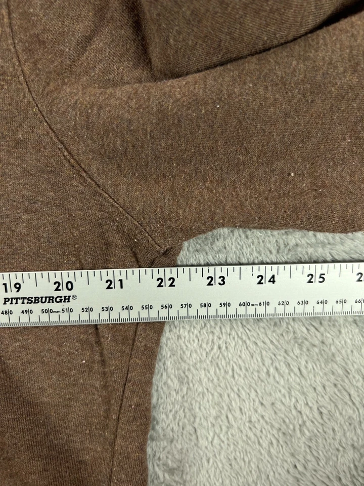 Laura Scott Jackets Womens Large Brown Fleece Lined Pearl Snaps Pockets Ladies - Image 2 of 4