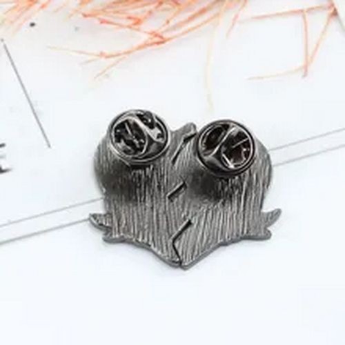 Broken Heart Shape Pins Brooches Women Fashion Garments Accessory Lapel Brooch - Picture 7 of 18