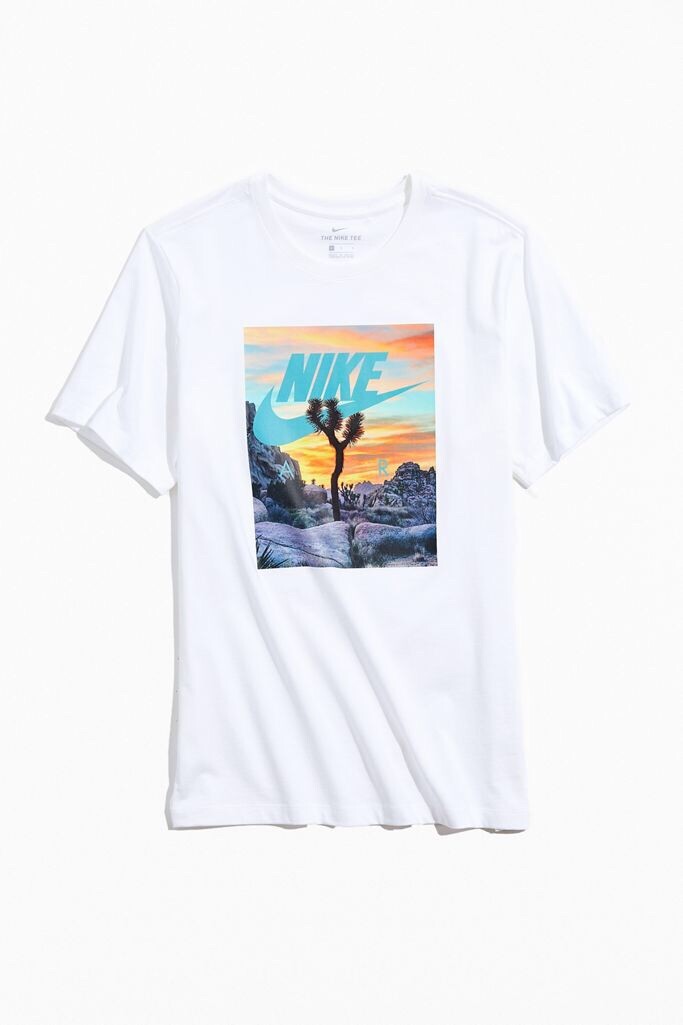 Nike Festival Photo Tee White Short Sleeve Joshua Tree