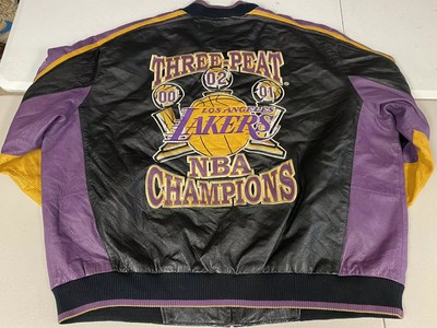 lakers three peat jacket