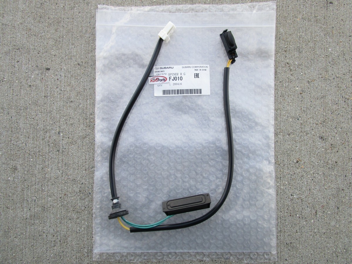 FITS: 14-15 SUBARU XV CROSSTREK TAILGATE TRUNK LID OPENER RELEASE