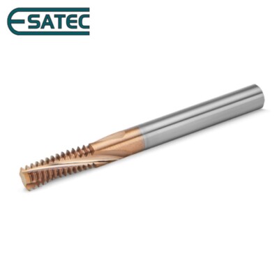 VHM Gewindefräser | M3 - M12 | Z3 / Z4 | TiSiN Beschichtung | HRC55 | CNC Fräser