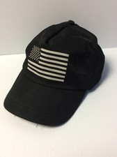 Youth Black American Flag Hat Adjustable Baseball Cap America H005