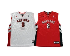 Adidas NBA Men's Toronto Raptors Jose Calderon #8 Player Jersey, Color Options