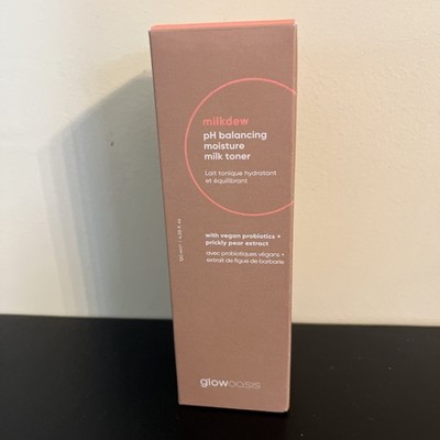 NEW Glowoasis Milkdew pH Balancing Moisture Milk Toner 4.05 oz Full Size VEGAN