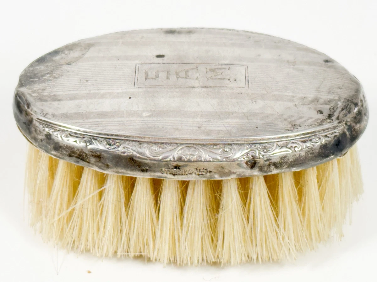 Silver Baby Brush Indiana Antique US Sterling Silver Brushes  display picture 2