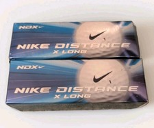 NDX Nike Distance X Long Golf Balls 2 Packs of 3 NIB