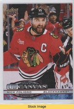 2025-26 Upper Deck Series 1 UD Canvas Nick Foligno #C-18 READ 1t8t