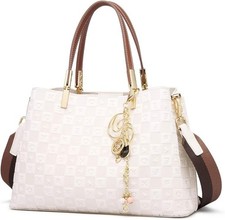 Leather Satchel Handbags for Women, Split Cow...