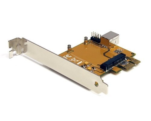 StarTech PCI Express to Mini PCI Express Card Adapter - 1 x Mini PCI Express - Picture 1 of 7