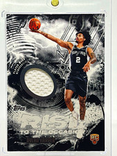 Topps 2024-25 Chrome Dylan Harper Rise to the Occasion Relics RC RTO-DH