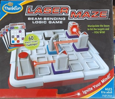 ThinkFun Beam Bending Laser Maze Mind Challenging Logic Game for Ages 8+