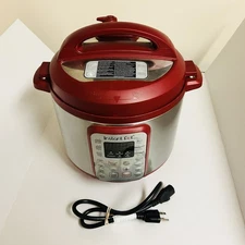 Instant Pot 6 Qt Quart Pressure Cooker Viva Cinnamon 60 Red