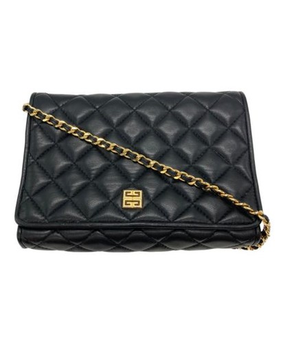 GIVENCHY                    Old quilted shoulder bag black