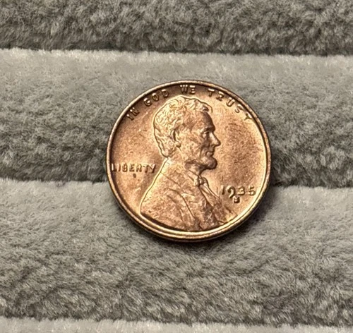 1935-S Lincoln Wheat Cent Penny Gem BU Red Lustrous
