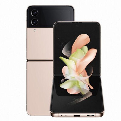 Samsung Galaxy Z Flip4 SM-F721U Unlocked 256GB Pink Gold A Heavy Burn