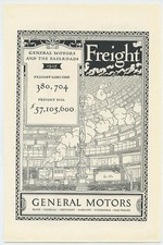 General Motors and the Freight Railroads 1926...