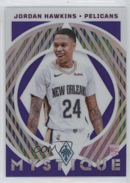 2023-24 Panini Phoenix Mystique Purple 49/75 Jordan Hawkins #1 Rookie RC 1d0h