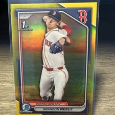 Gold Brandon Neely /75 Red Sox #BDC-122 2024