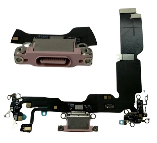 ORG Original USB-Ladeanschluss für iPhone 15 Plus (rosa)