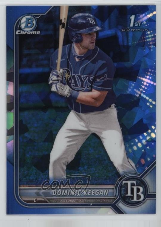 2022 Bowman Chrome Draft Sapphire Edition Dominic Keegan #BDC-9 0b6c