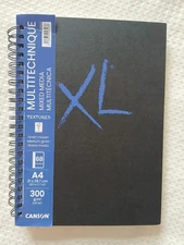 Canson Art Book Mixed Media 300 g/m² 68 Page A4 Textured Finish 