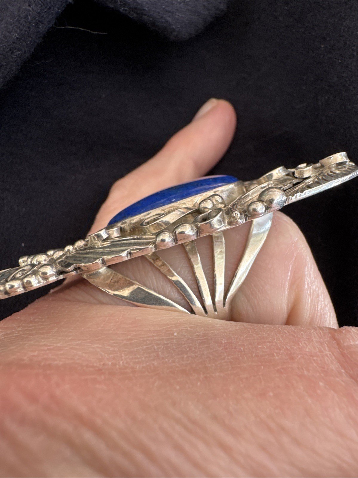 Huge! Statement Piece E KEE Native American Sterl… - image 6