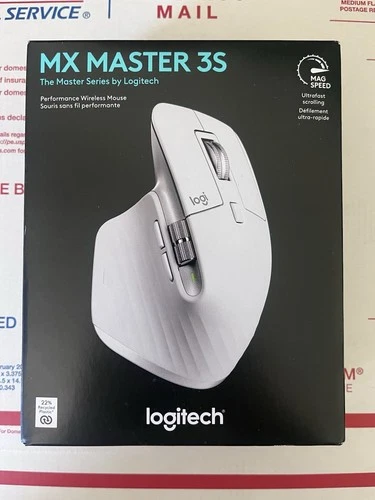 Logitech MX Master 3S Performance Wireless Mouse White BRAND NEW 910-006558