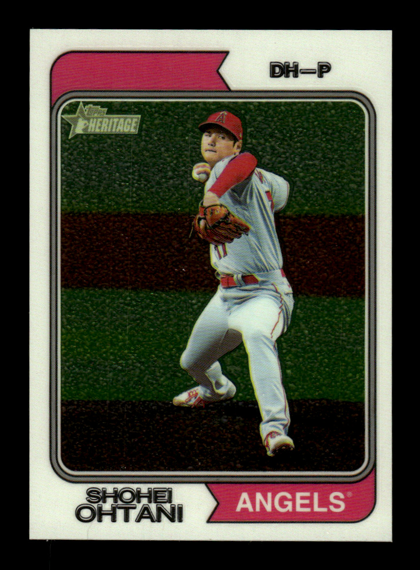 2023 Topps Heritage Shohei Ohtani #20 Chrome /999