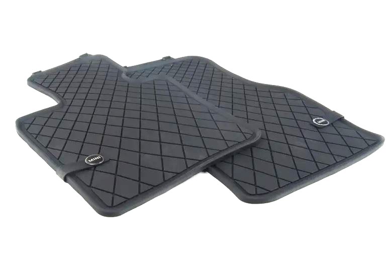 Genuine Mini F55 F56 F57 All Weather Rubber Floor Matt Front Set