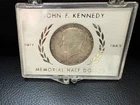 1964 JFK Kennedy Half Dollar 50c P commemorative memorial snap case