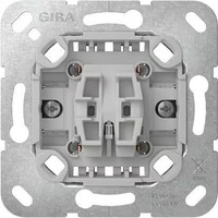 Gira 381900 Wippschalter-Einsatz Ohne Befestigungskrallen, Wechselschalter, 10AX