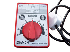 LGB 50080 G SCALE MODEL RAILWAY 230v POWER TRANSFORMER (1 AMP) - UK 3 PIN PLUG