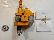 5-9KG Load Retractable Spring Balancer Round Spring Balance Tool W/ 0.16in Wire