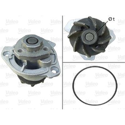 Valeo Wasserpumpe für Audi Ford Porsche Seat Skoda VW