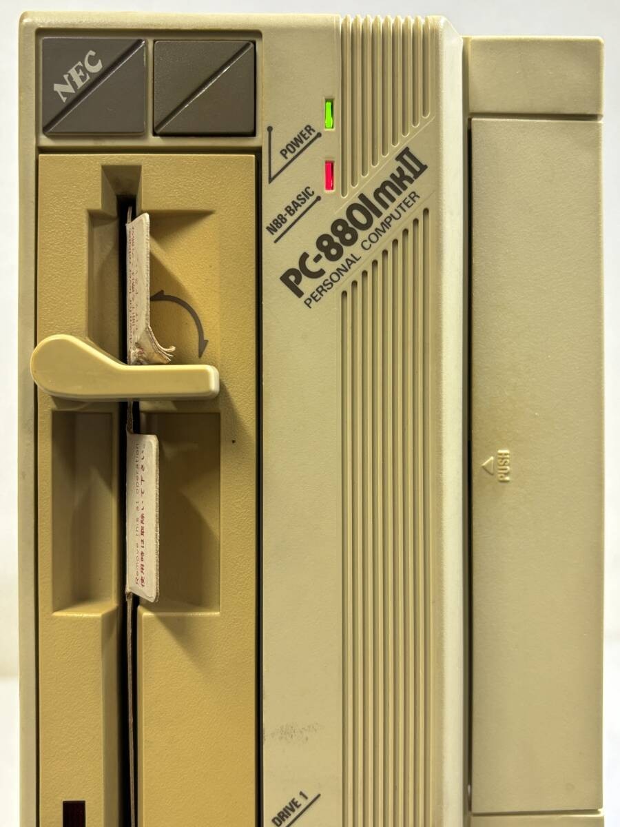 NEC PC-8801mkII Model-30 Vintage Home Computer PC88 Original Box