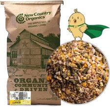 New Country Organics I Power Pellet Layer Feed 40 lbs Soy-Free Certified Organic