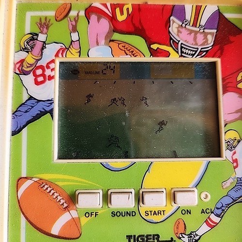 VINTAGE TIGER ELEKTRONIK KOPF AN KOPF SPRECHEND Fußball Spiel funktioniert - Bild 6 von 9